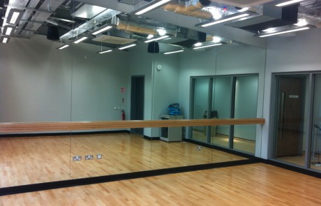 Gym Mirrors in UCC Cork